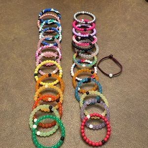 Lokai bracelets (27 pieces)